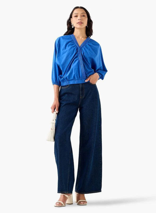 2Xtremz 2Xtremz Cotton Top with V-neck